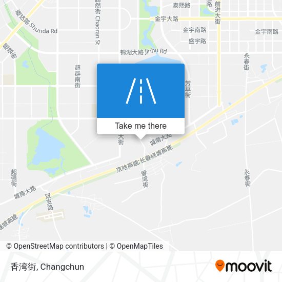 香湾街 map