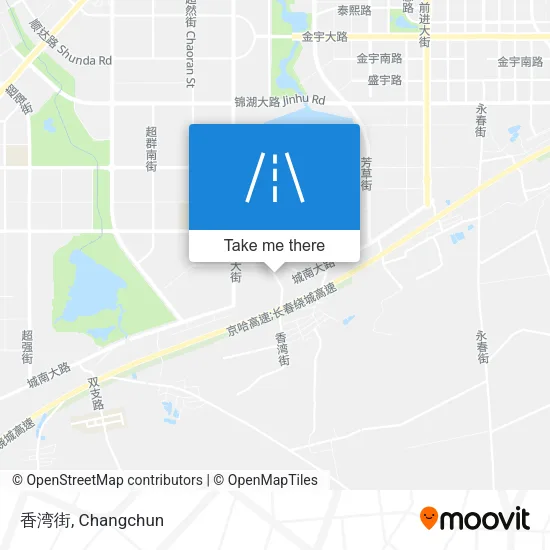 香湾街 map