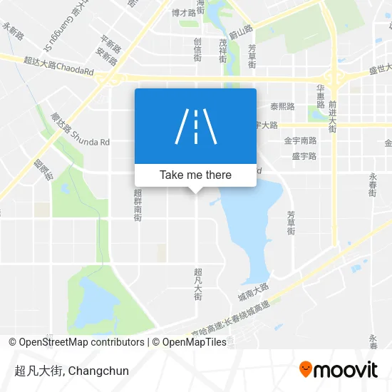 超凡大街 map
