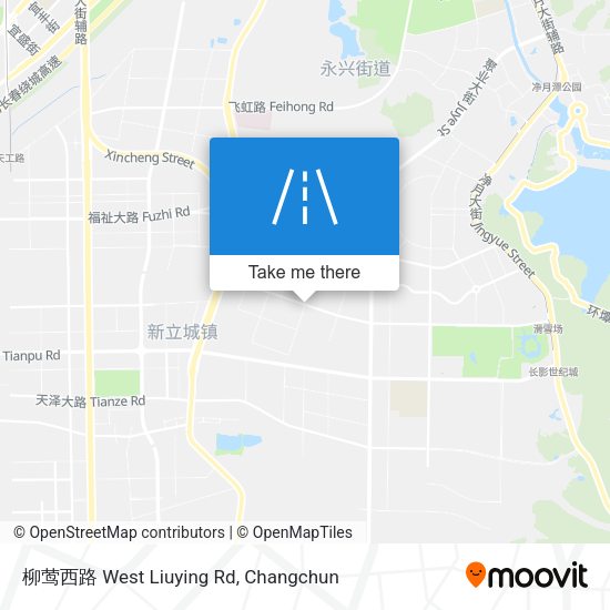 柳莺西路 West Liuying Rd map