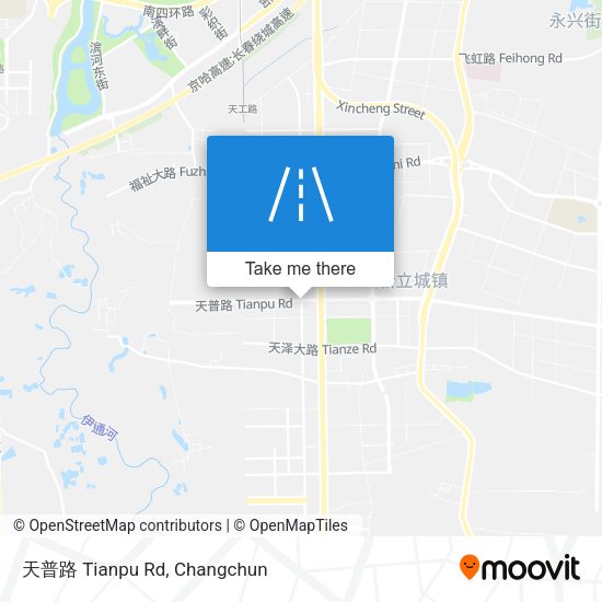 天普路 Tianpu Rd map