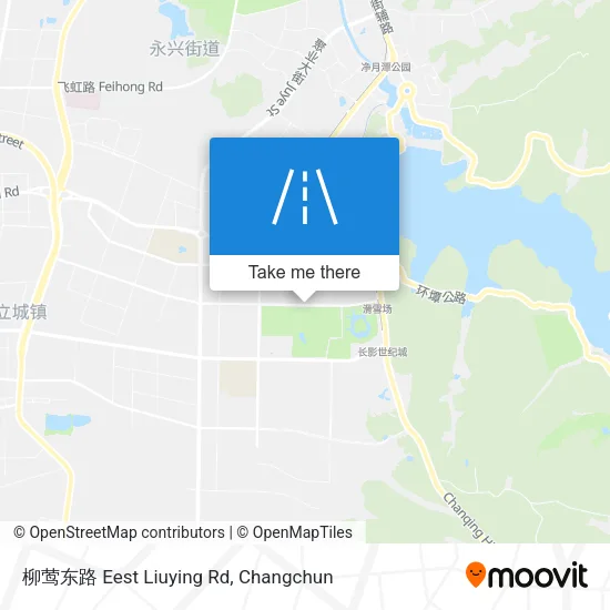 柳莺东路 Eest Liuying Rd map