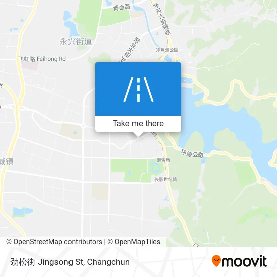 劲松街 Jingsong St map