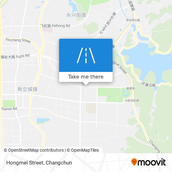 Hongmei Street map