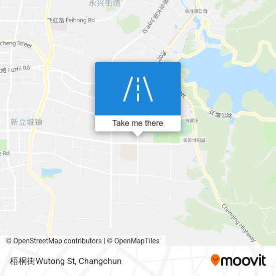 梧桐街Wutong St map