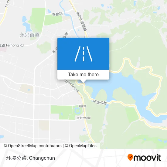 环墰公路 map