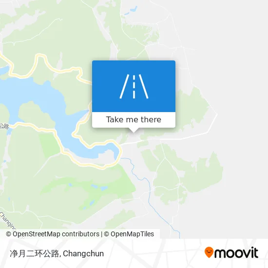 净月二环公路 map
