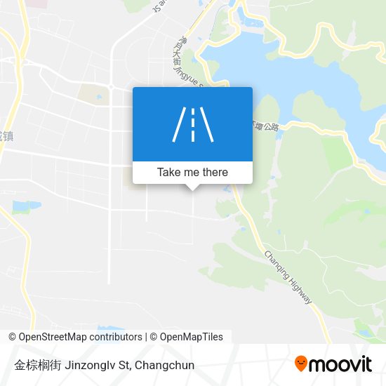 金棕榈街 Jinzonglv St map
