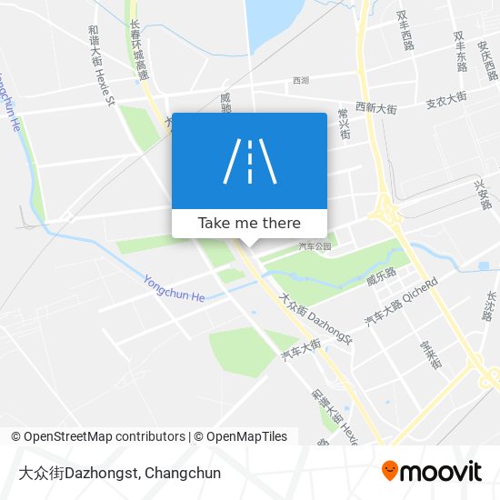 大众街Dazhongst map