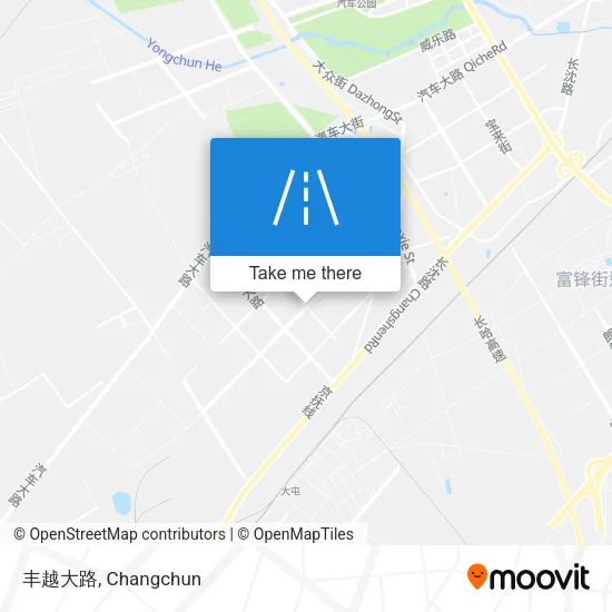丰越大路 map