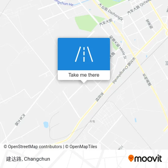建达路 map