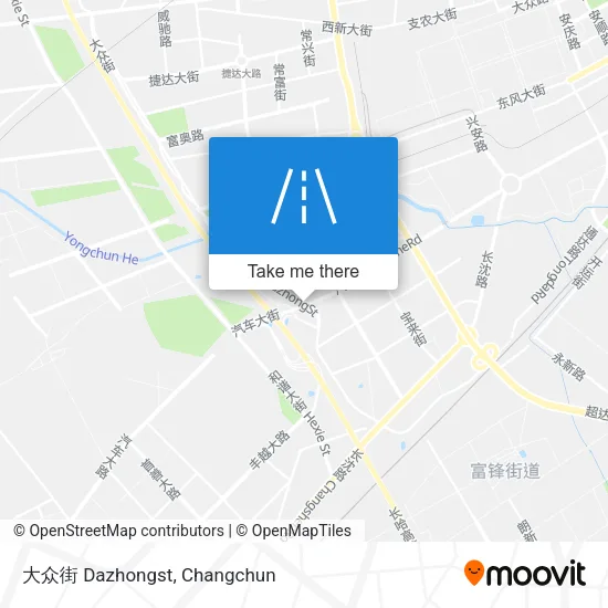 大众街 Dazhongst map