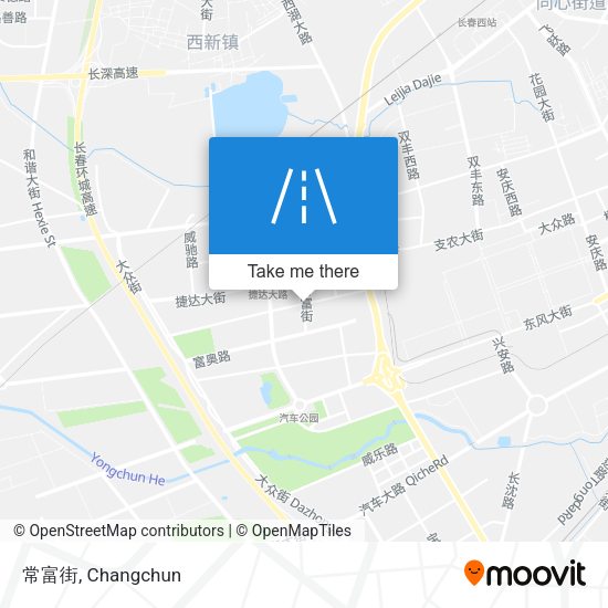 常富街 map