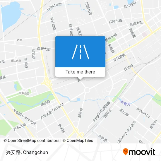 兴安路 map