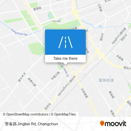 警备路Jingbei Rd map