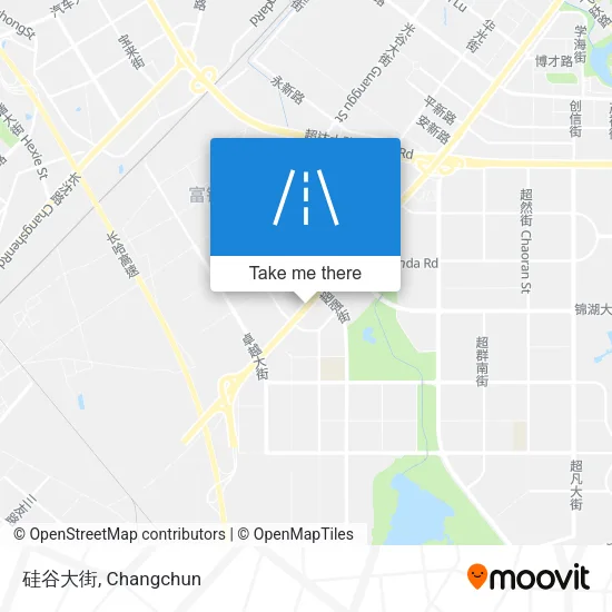 硅谷大街 map