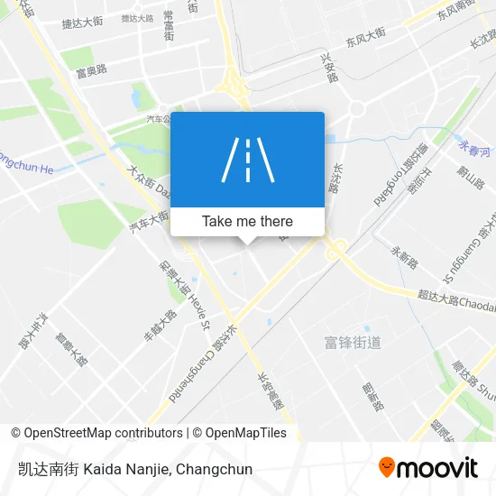 凯达南街 Kaida Nanjie map