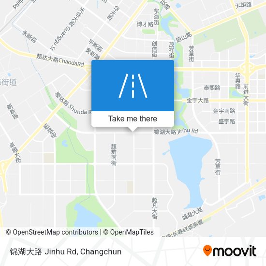 锦湖大路 Jinhu Rd map
