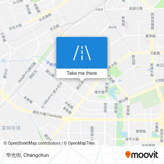 华光街 map