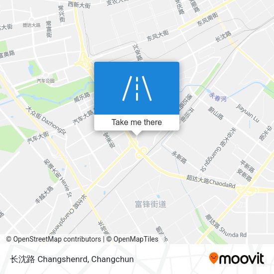 长沈路 Changshenrd map