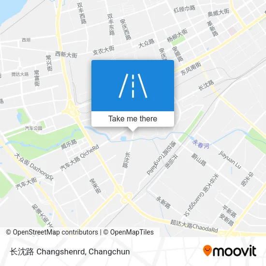 长沈路 Changshenrd map