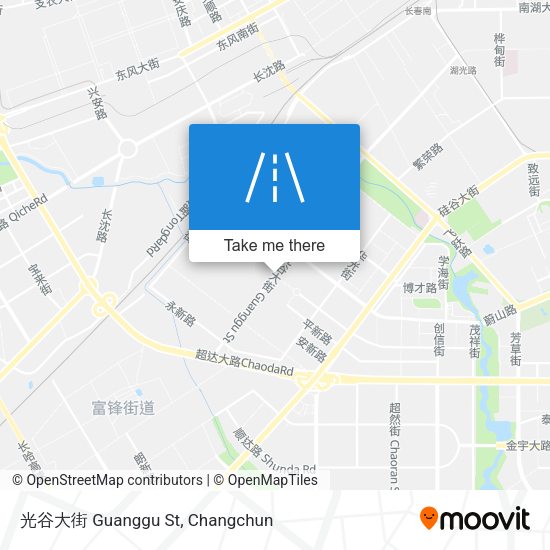 光谷大街 Guanggu St map