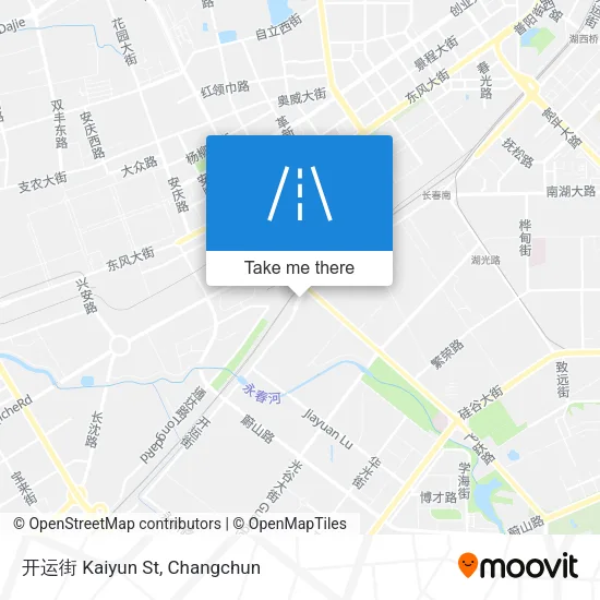 开运街 Kaiyun St map