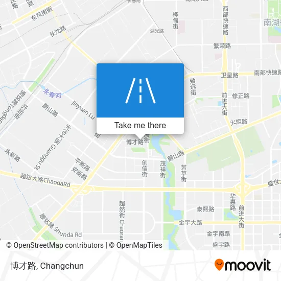 博才路 map
