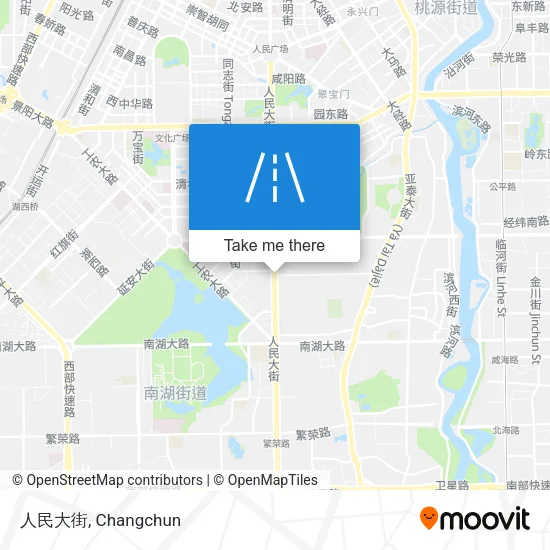 人民大街 map