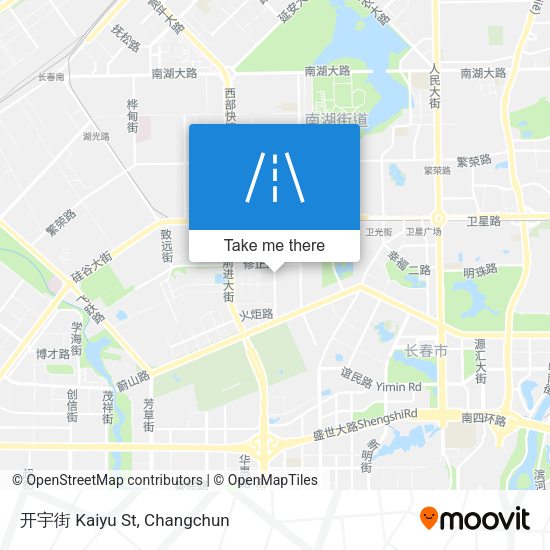 开宇街 Kaiyu St map