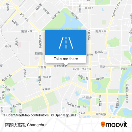 南部快速路 map