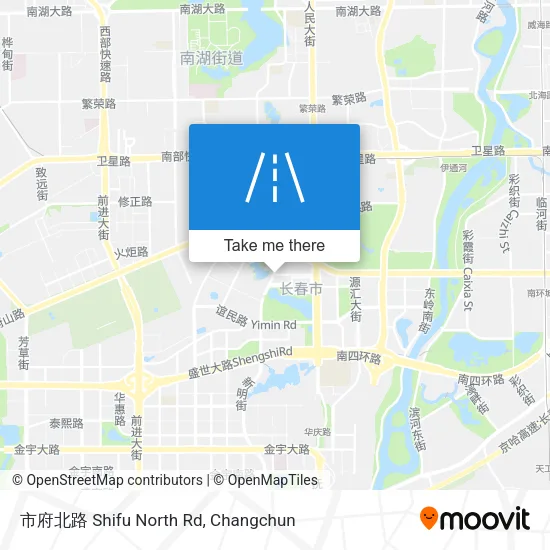 市府北路 Shifu North Rd map