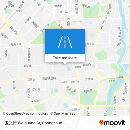 卫光街 Weiguang St map