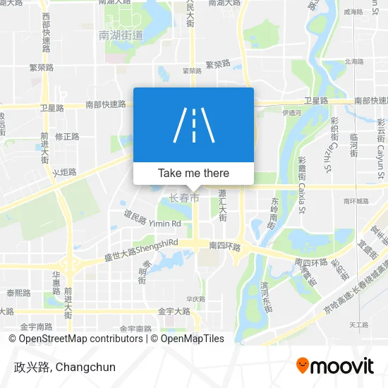 政兴路 map