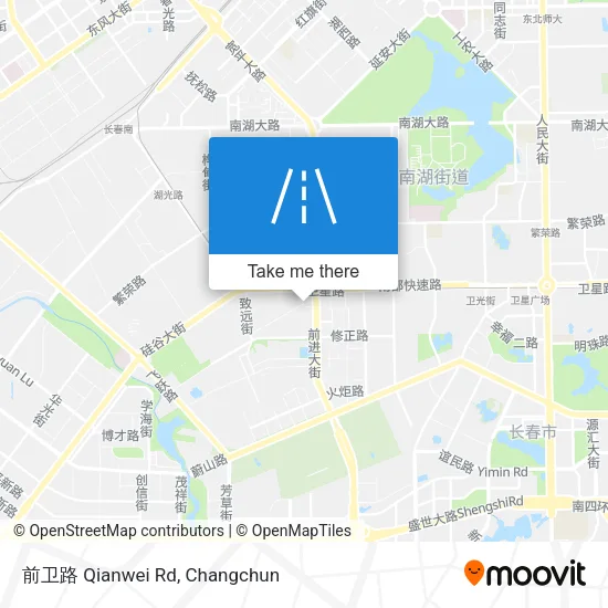 前卫路 Qianwei Rd map