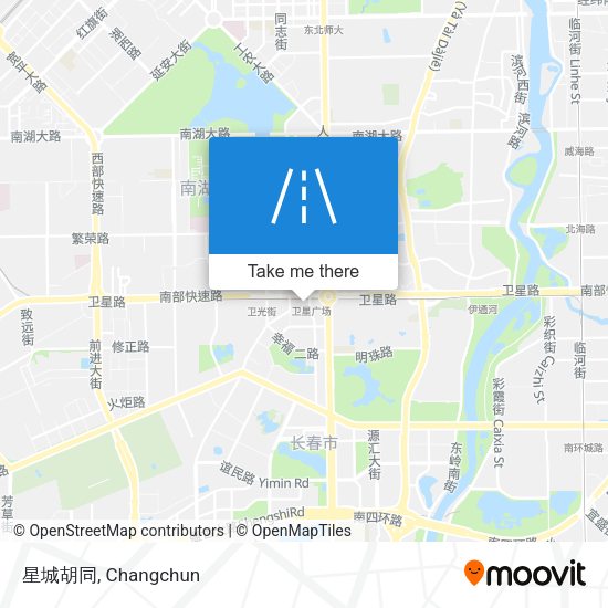 星城胡同 map