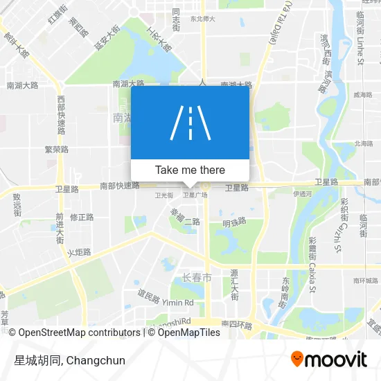 星城胡同 map