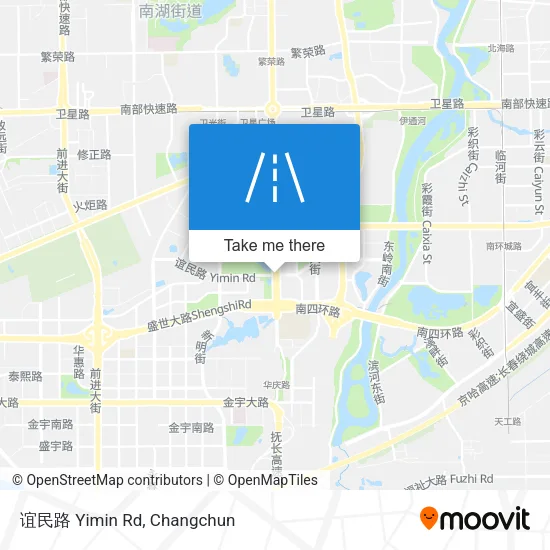 谊民路 Yimin Rd map