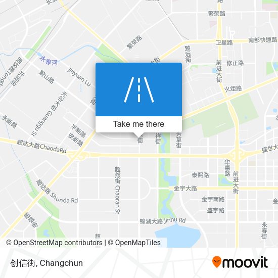 创信街 map