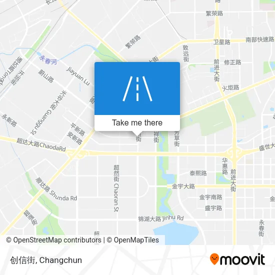 创信街 map