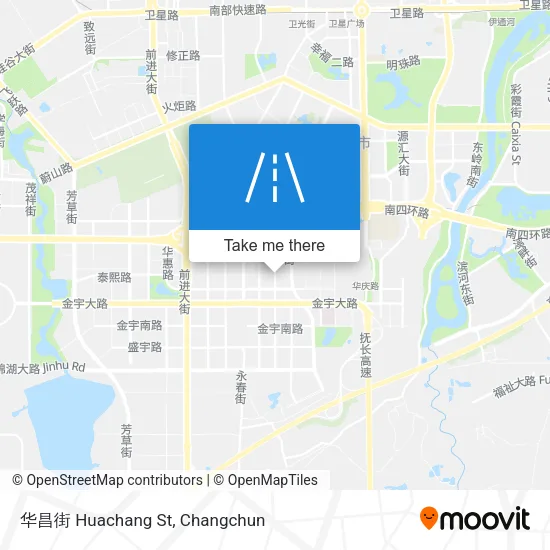 华昌街 Huachang St map