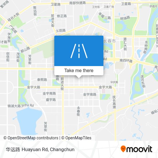 华远路 Huayuan Rd map