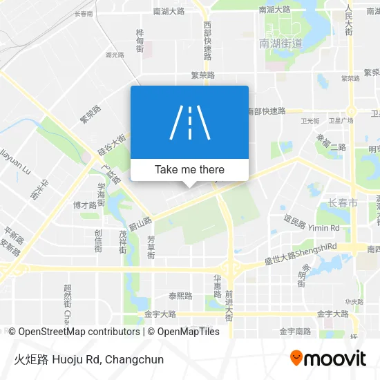 火炬路 Huoju Rd map