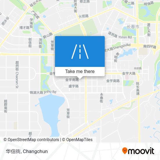 华信街 map