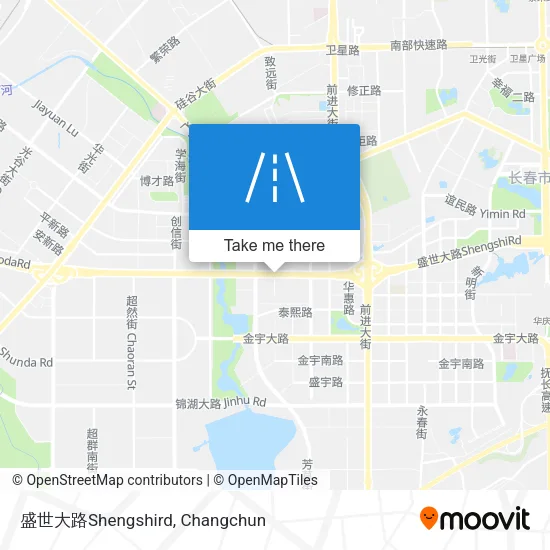 盛世大路Shengshird map