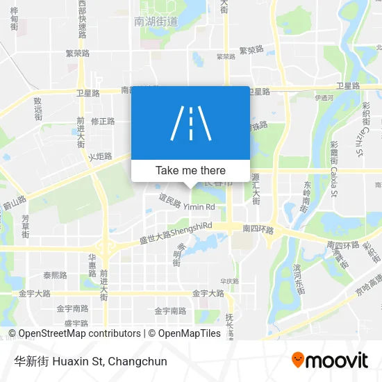 华新街 Huaxin St map