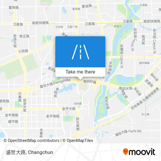 盛世大路 map