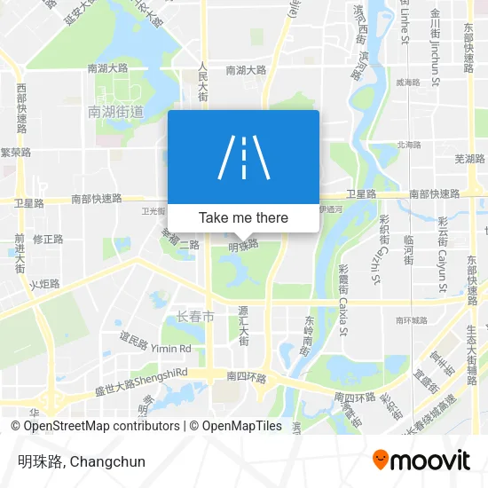 明珠路 map