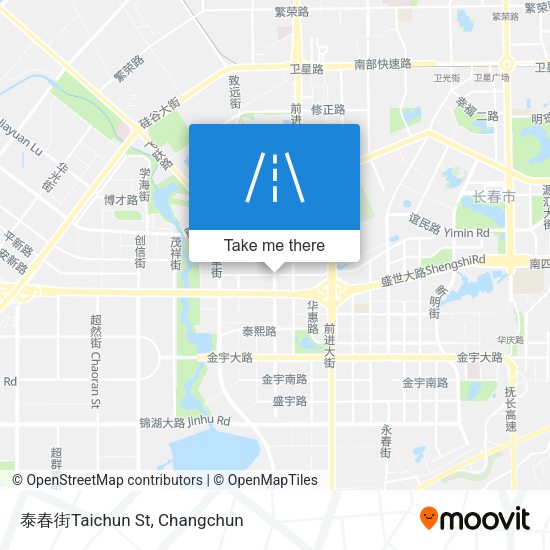 泰春街Taichun St map