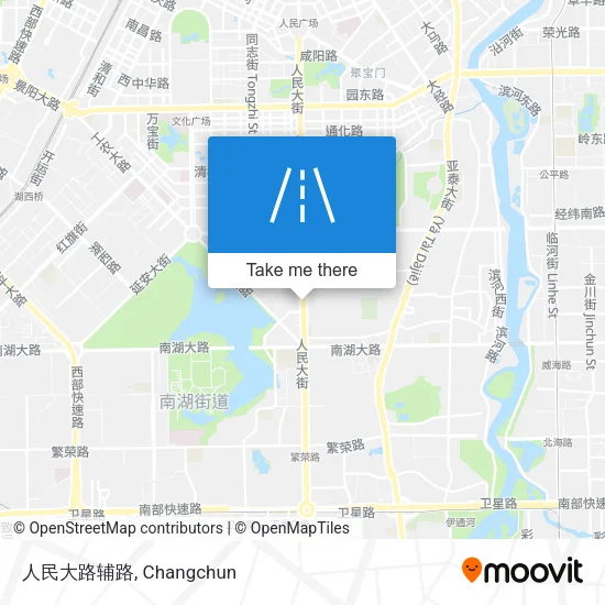 人民大路辅路 map